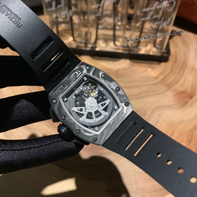 理查德米勒RICHARD MILLE RM011-FM頂級碳纖維殼套男士腕表  gjs2155